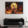 naruto floating frame canvas