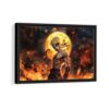 naruto framed canvas black frame