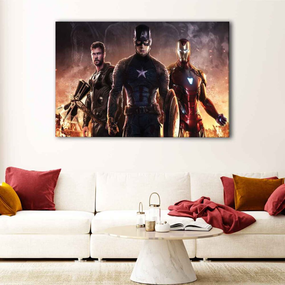 1 panel avengers canvas art