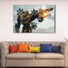 1 panel bumblebee canvas art