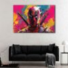 1 panel deadpool painting canvas art
