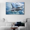 1 panel f 16 falcon canvas art