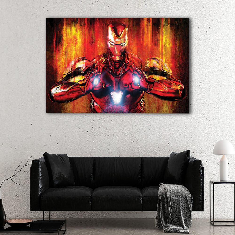 1 panel iron man painting canvas art