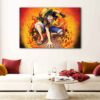1 panel monkey d luffy fury canvas art
