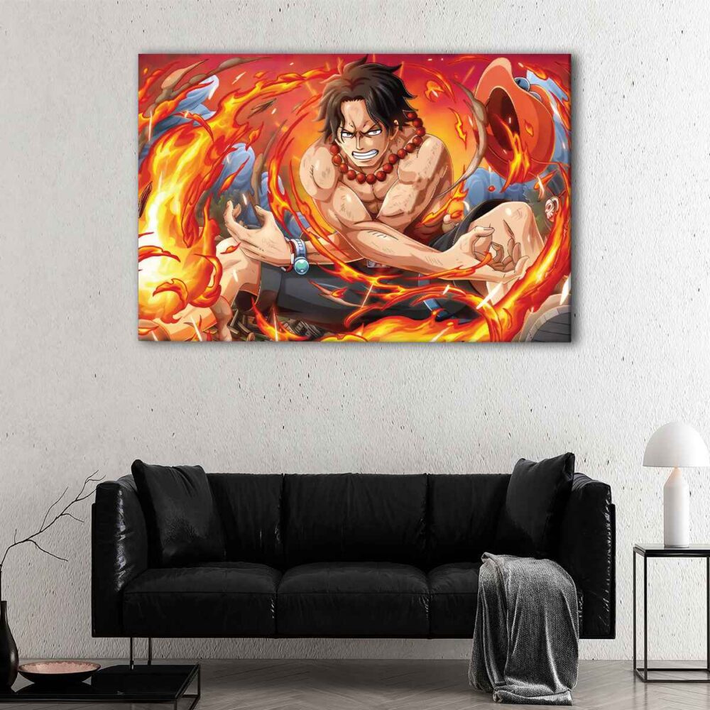 1 panel monkey d luffy powers canvas art