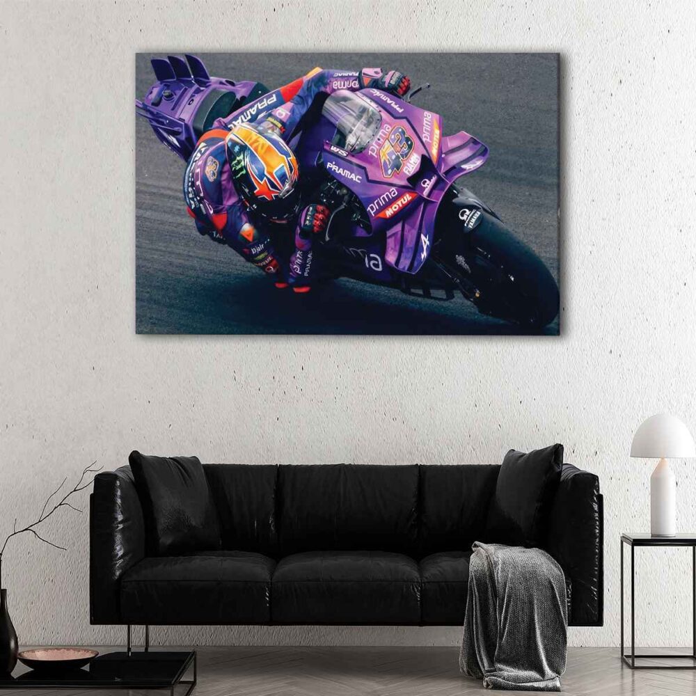 1 panel motogp champion canvas art