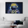 1 panel motogp helmet canvas art