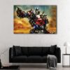 1 panel optimus prime egypt canvas art