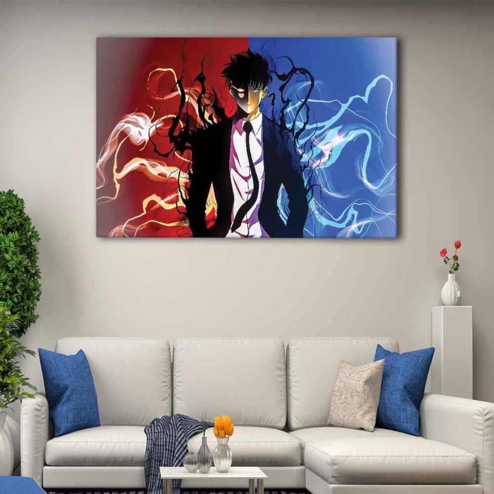 1 panel sung jinwoo canvas art