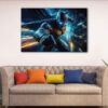 1 panel the batman canvas art