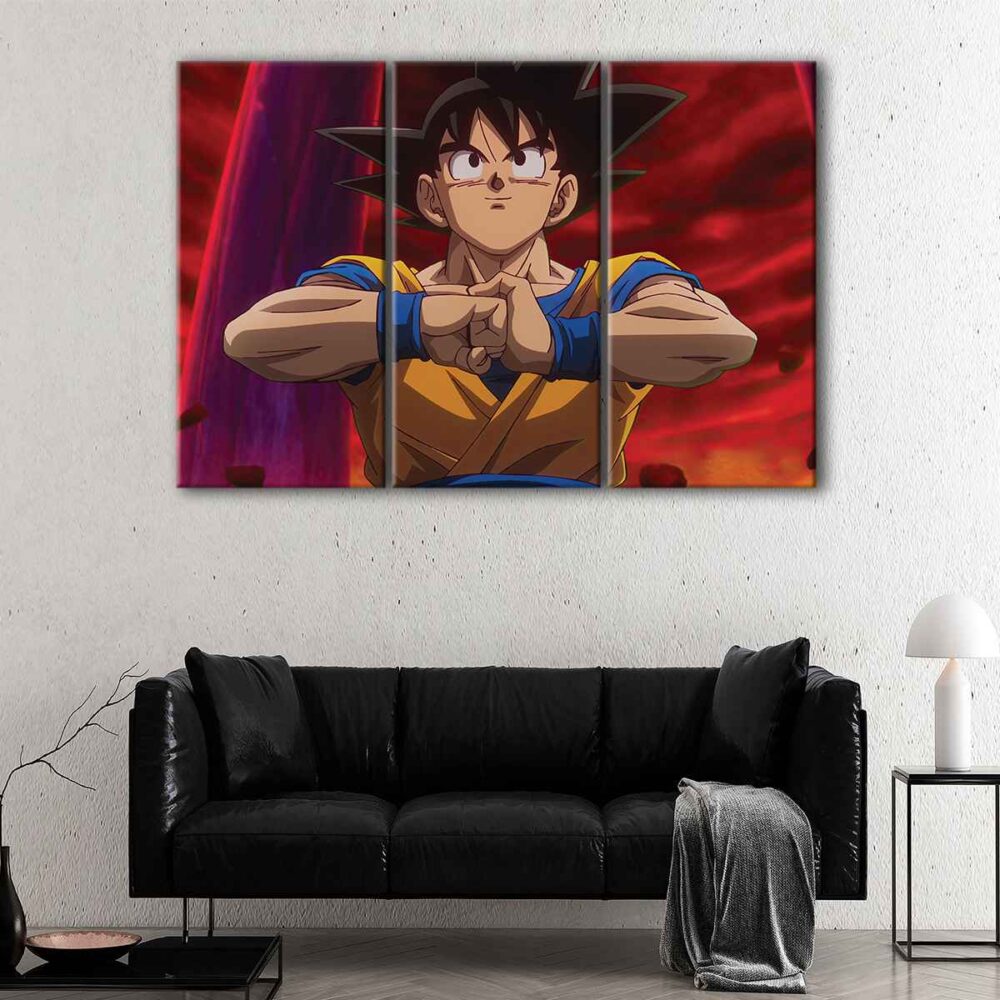 3 panels sangoku canvas art