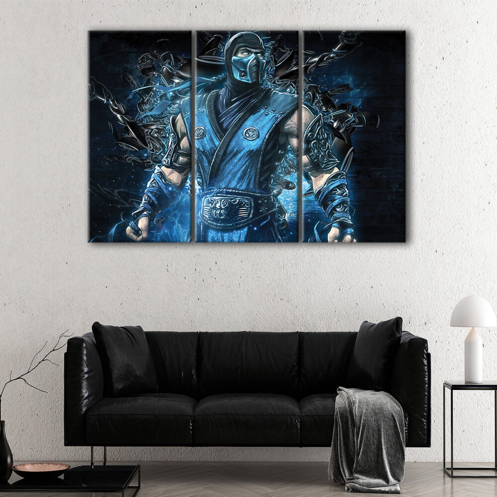 3 panels sub zero painting canvas art