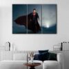 3 panels superman canvas art