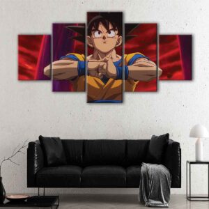 5 panels sangoku canvas art
