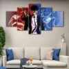 5 panels sung jinwoo canvas art
