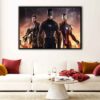 avengers floating frame canvas