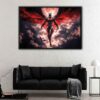 batman dc floating frame canvas