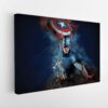 captain america stretched canvas
