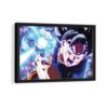 son goku strike framed canvas black frame