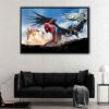 spiderman homecoming floating frame canvas