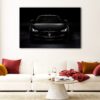 1 panel black maserati canvas art