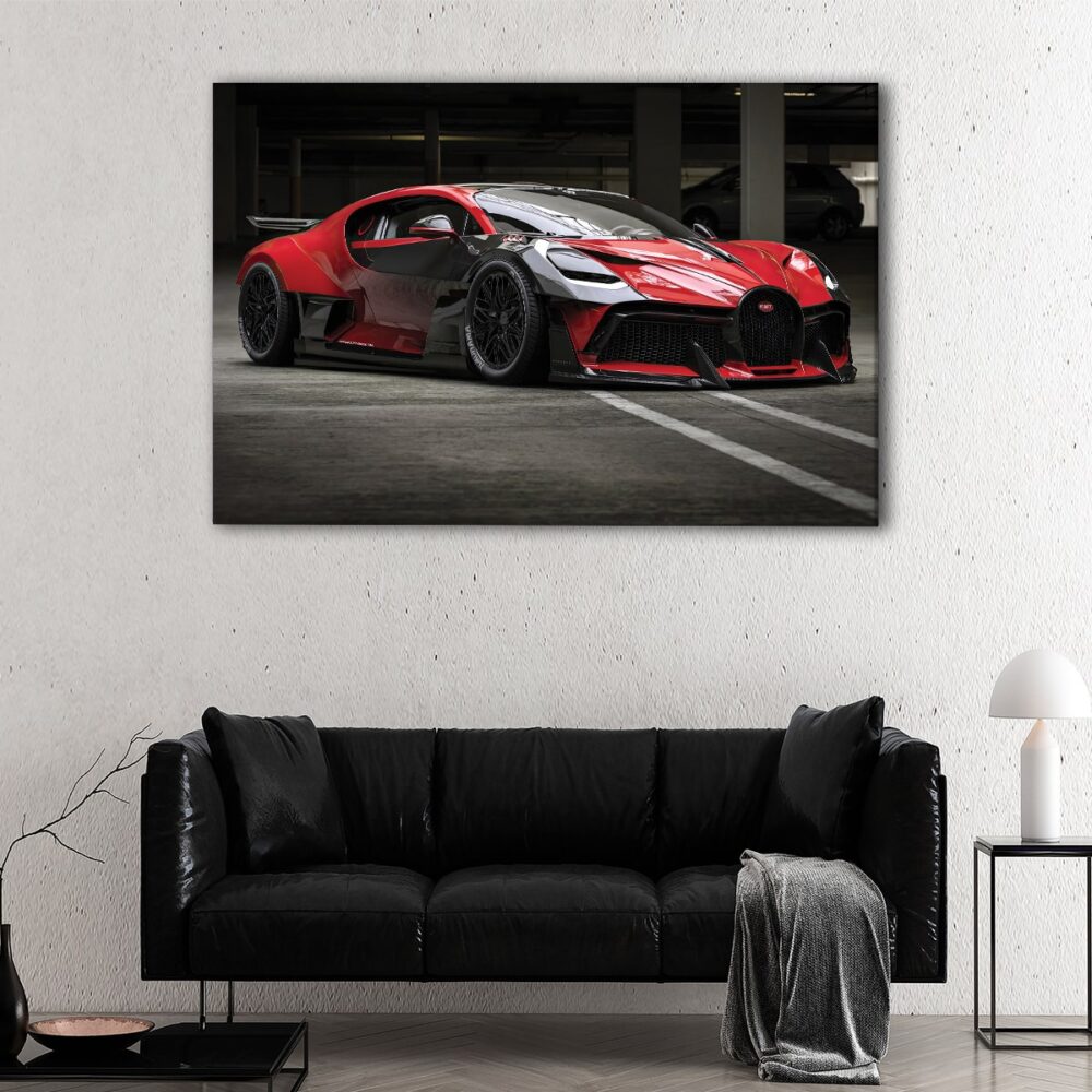 1 panel bugatti divo canvas art