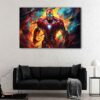 1 panel iron man abstract canvas art