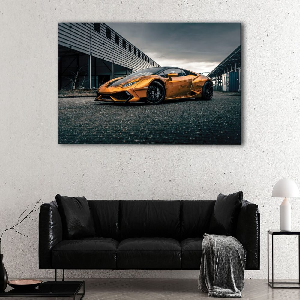 1 panel lamborghini huracan canvas art