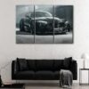 3 panels brabus rocket gts canvas art