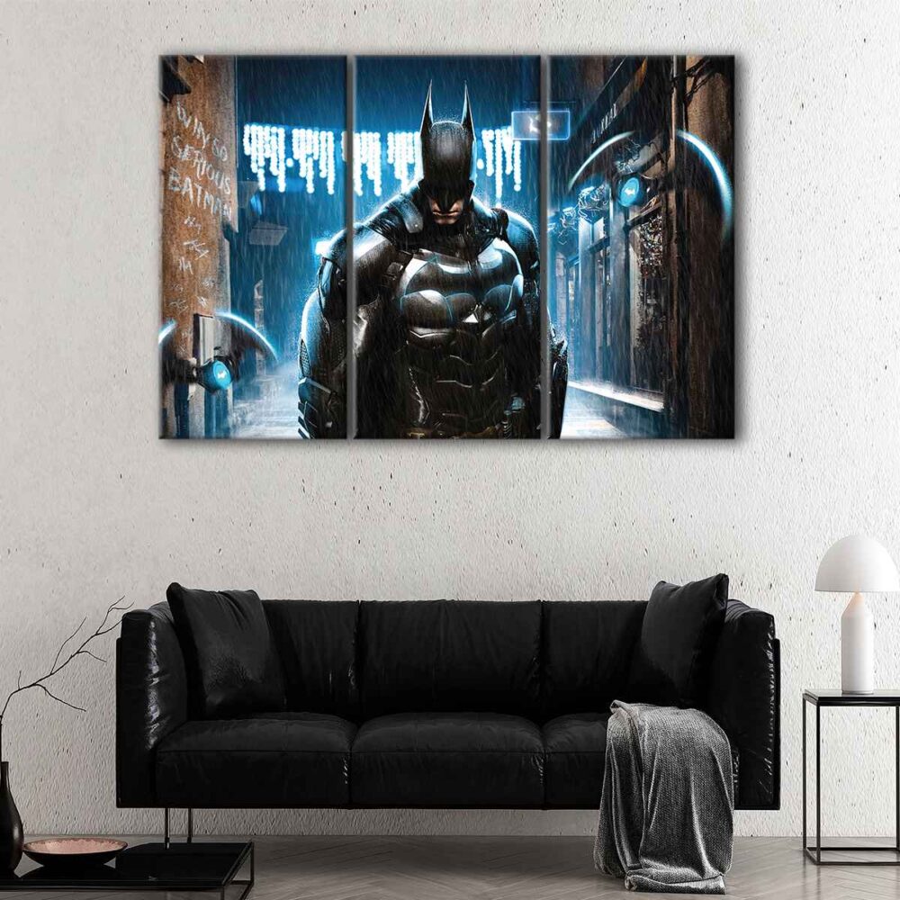 3 panels bruce wayne canvas art