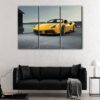 3 panels ferrari 488 gtb canvas art