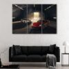 3 panels ferrari supercars canvas art