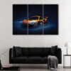 3 panels furious mclaren artura canvas art