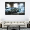 3 panels lamborghini aventador canvas art
