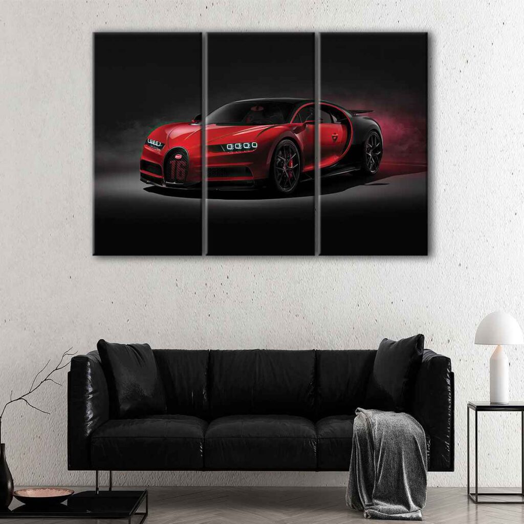 Red Bugatti Chiron