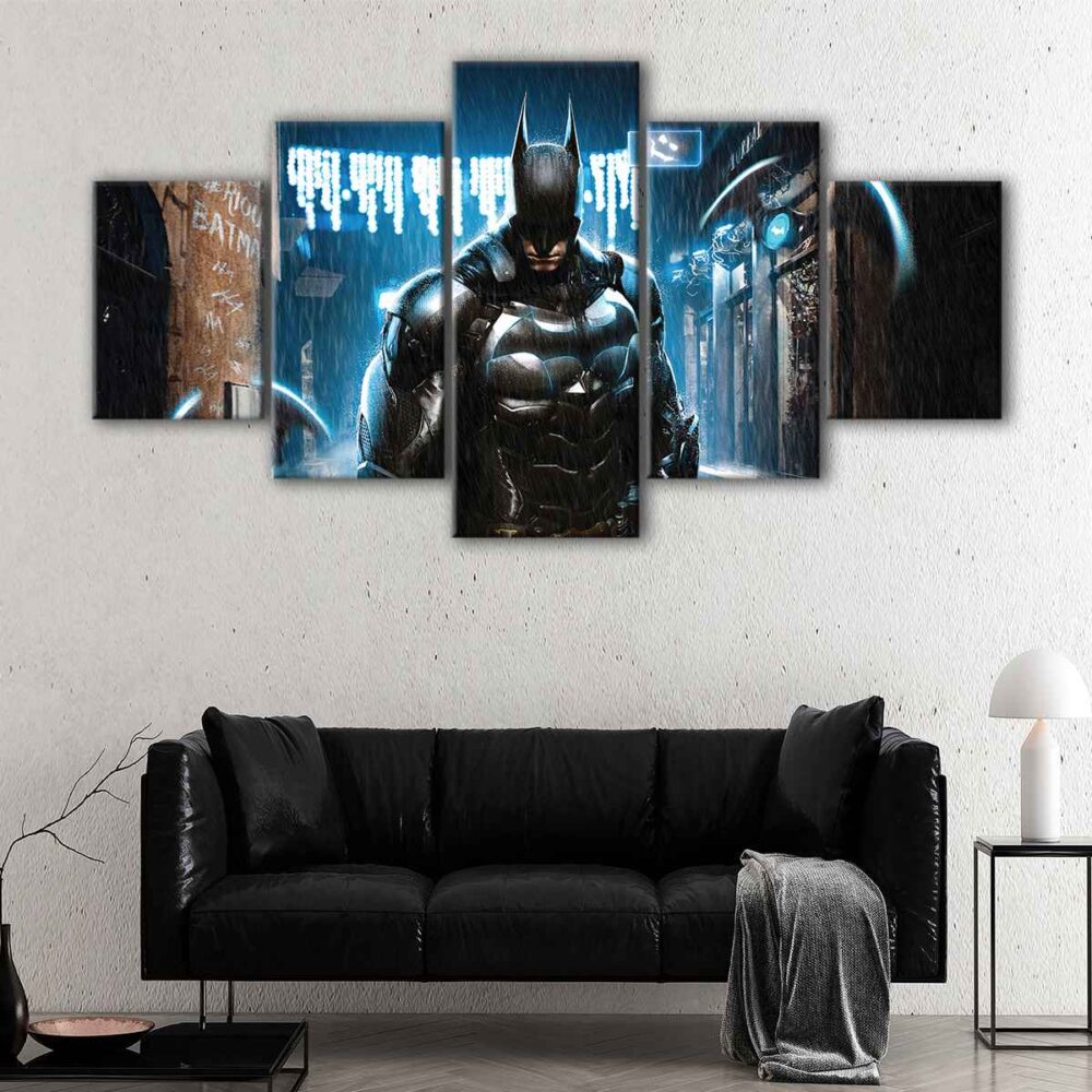5 panels bruce wayne canvas art