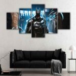 5 panels bruce wayne canvas art