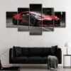 5 panels bugatti divo canvas art