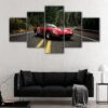 5 panels ferrari 250 gto canvas art