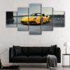 5 panels ferrari 488 gtb canvas art