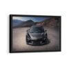 black mclaren artura framed canvas black frame
