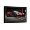 bugatti divo framed canvas black frame