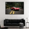 ferrari 250 gto floating frame canvas