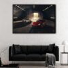 ferrari supercars floating frame canvas