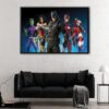 fortnite justice league floating frame canvas