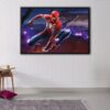 fortnite spider man floating frame canvas