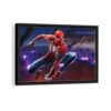 fortnite spider man framed canvas black frame