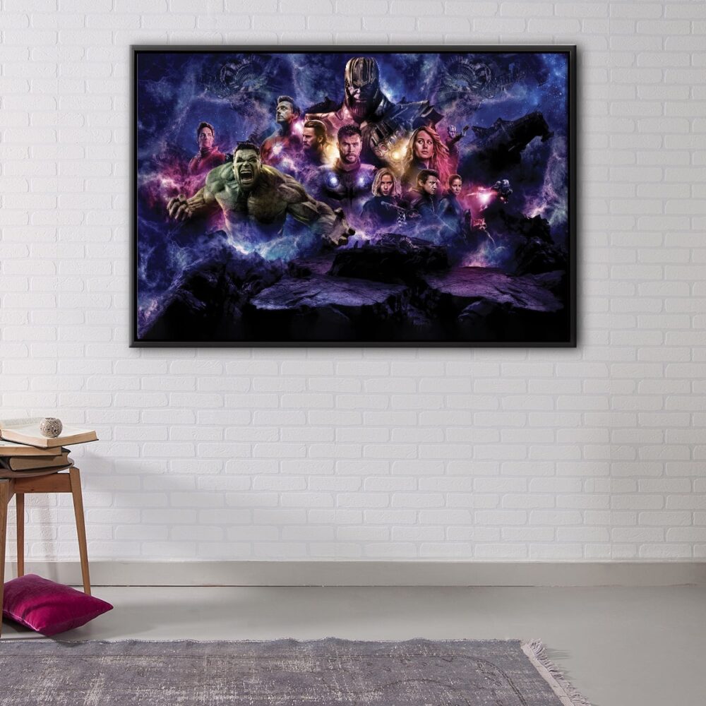 guardians of the galaxy floating frame canvas