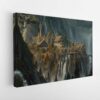 hobbit rivendell stretched canvas