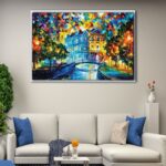 house on the hillまとめ売り House on The Hill Canvas Art | Canvas Art Bay